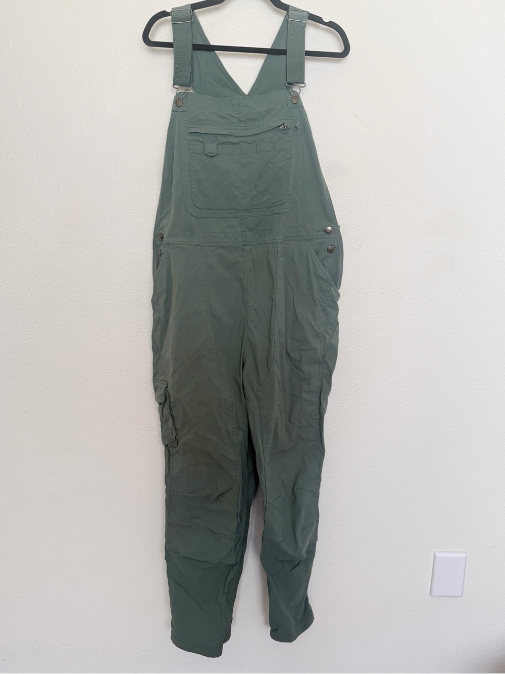 Duluth Trading Heirloom Gardening Bib Overalls Green Utility Workwear XLX31 - Picture 11 of 12